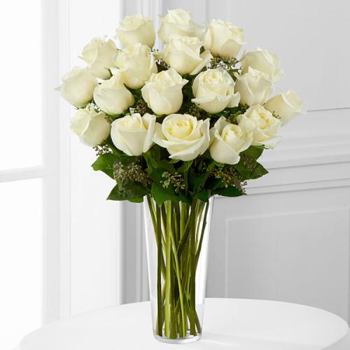 White Rose Bouquet