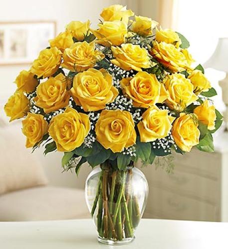 Ultimate Elegance&trade; Long Stem Yellow Roses