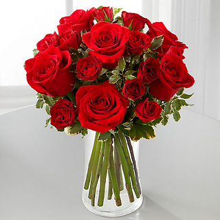 Red Romance&trade; Rose Bouquet